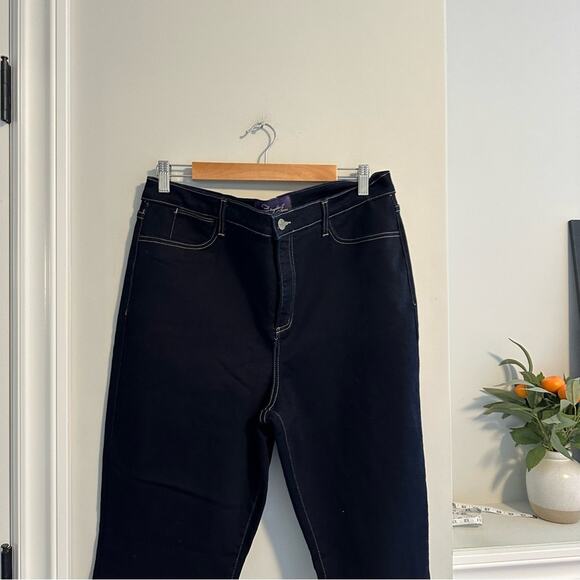 NYDJ Lift Tuck High Rise Blue Jeans 18 - Picture 6 of 11